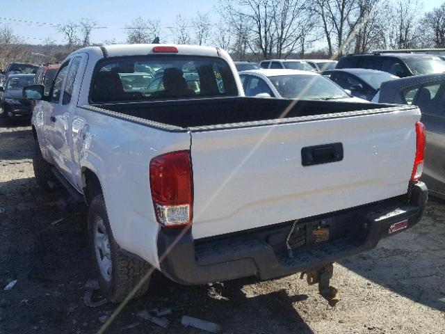 5TFRX5GN7GX052261 - 2016 TOYOTA TACOMA ACC WHITE photo 3