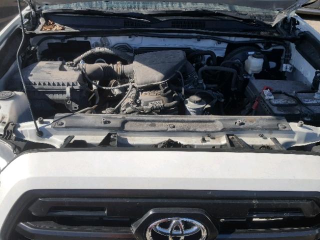 5TFRX5GN7GX052261 - 2016 TOYOTA TACOMA ACC WHITE photo 7