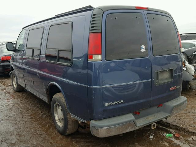 1GDFG15MXV1088009 - 1997 GMC SAVANA RV BLUE photo 3