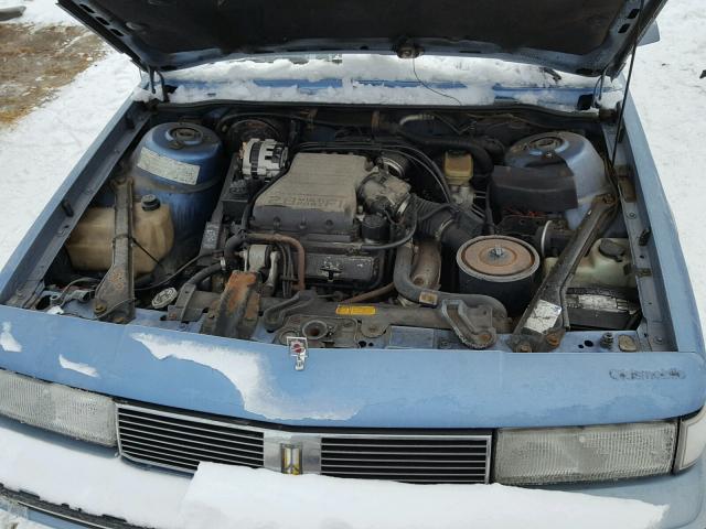 2G3AM51W6J9432897 - 1988 OLDSMOBILE CUTLASS CI BLUE photo 7