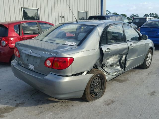 1NXBR32E04Z283292 - 2004 TOYOTA COROLLA CE GREEN photo 4