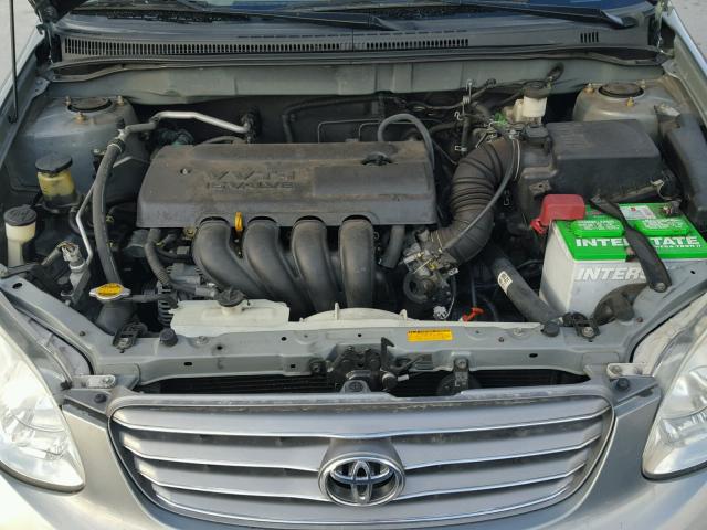 1NXBR32E04Z283292 - 2004 TOYOTA COROLLA CE GREEN photo 7