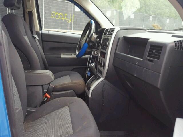 1J8FT47W78D547802 - 2008 JEEP COMPASS SP BLUE photo 5