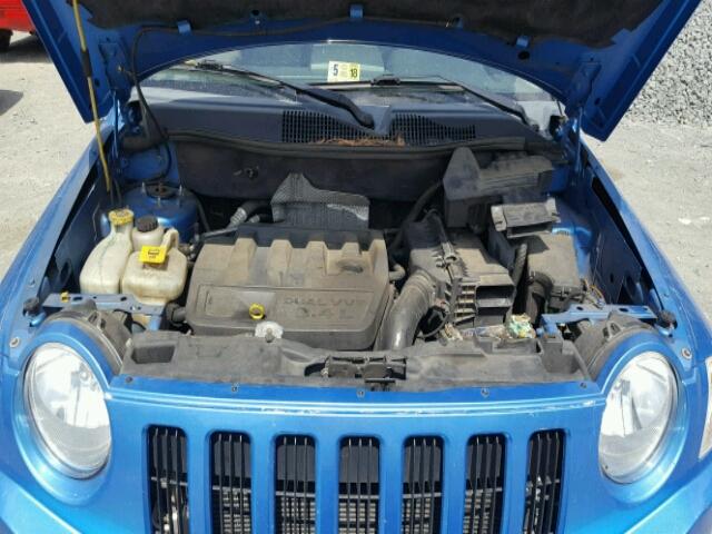 1J8FT47W78D547802 - 2008 JEEP COMPASS SP BLUE photo 7