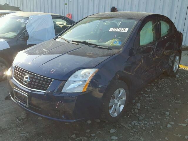 3N1AB61E18L653014 - 2008 NISSAN SENTRA 2.0 BLUE photo 2