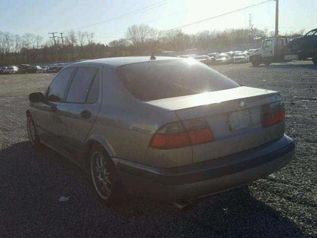 YS3EH48G013021091 - 2001 SAAB 9-5 AERO GRAY photo 3