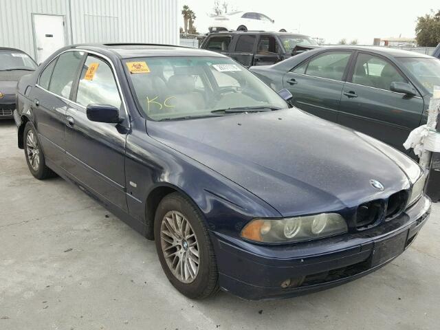 WBADT534X1CE90368 - 2001 BMW 530 I BLUE photo 1