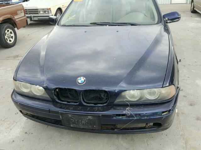 WBADT534X1CE90368 - 2001 BMW 530 I BLUE photo 7