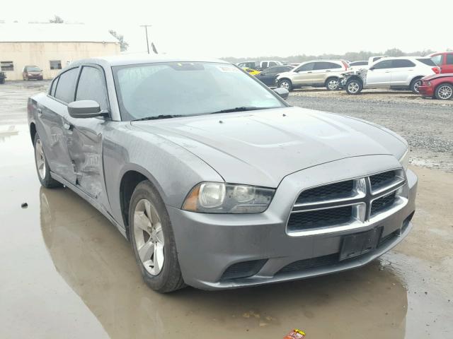 2C3CDXBG4CH177840 - 2012 DODGE CHARGER SE CHARCOAL photo 1