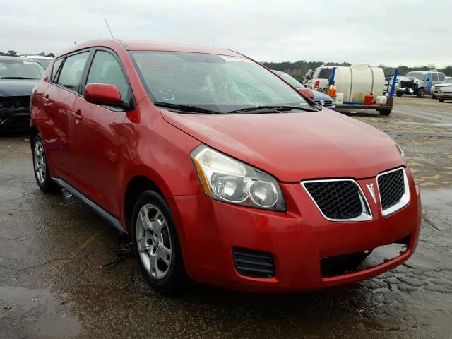 5Y2SP67049Z442141 - 2009 PONTIAC VIBE RED photo 1