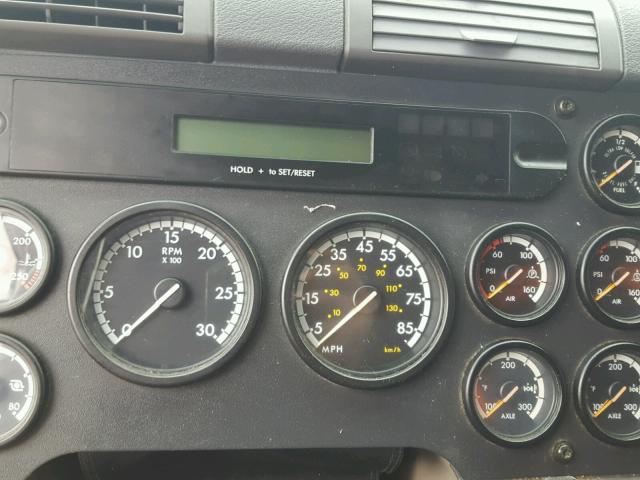 1FUJGLDR3ASAF1287 - 2010 FREIGHTLINER CASCADIA 1 MAROON photo 8