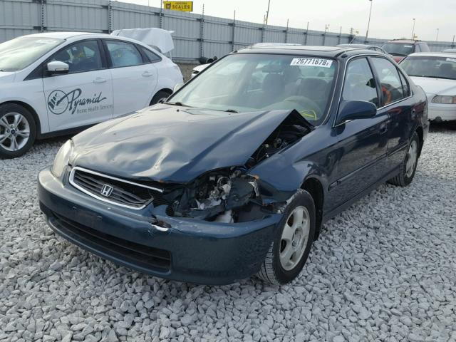 1HGEJ8642WL017595 - 1998 HONDA CIVIC EX Yaşıl foto 2