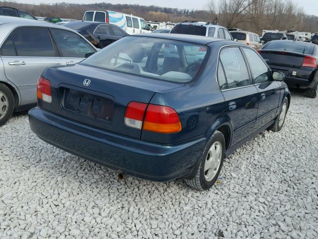 1HGEJ8642WL017595 - 1998 HONDA CIVIC EX Yaşıl foto 4