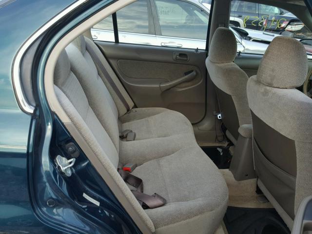 1HGEJ8642WL017595 - 1998 HONDA CIVIC EX Yaşıl foto 6