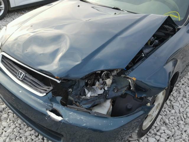 1HGEJ8642WL017595 - 1998 HONDA CIVIC EX Yaşıl foto 9