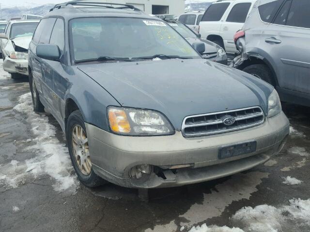 4S3BH806327605824 - 2002 SUBARU LEGACY OUT GREEN photo 1