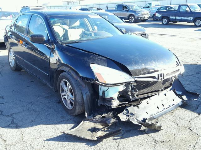 1HGCM56366A154068 - 2006 HONDA ACCORD SE BLACK photo 1