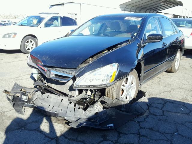 1HGCM56366A154068 - 2006 HONDA ACCORD SE BLACK photo 2