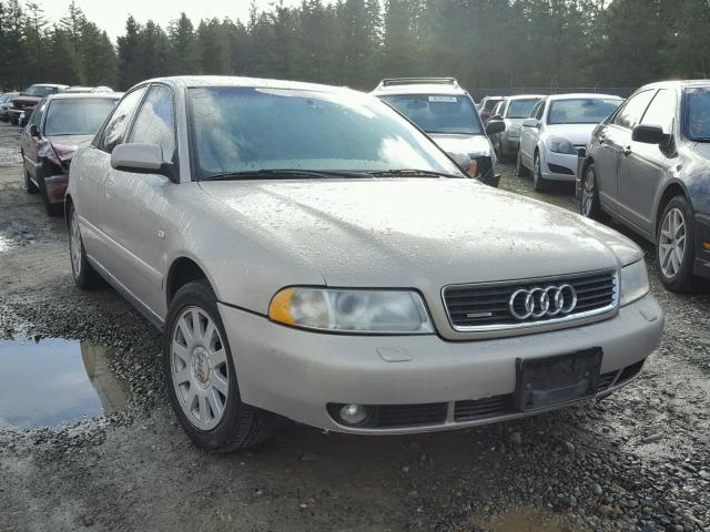 WAUDC68D11A102886 - 2001 AUDI A4 1.8T QU TAN photo 1