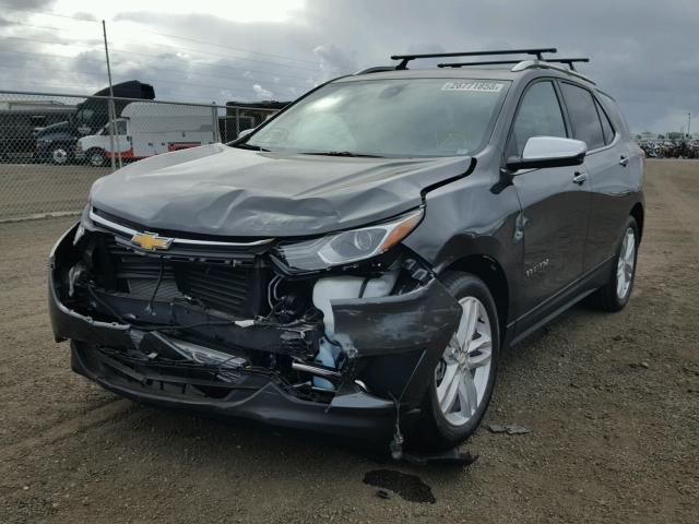 2GNAXNEX0J6128239 - 2018 CHEVROLET EQUINOX PR GRAY photo 2