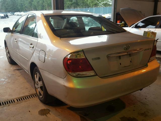 4T1BE30K66U652681 - 2006 TOYOTA CAMRY LE SILVER photo 3