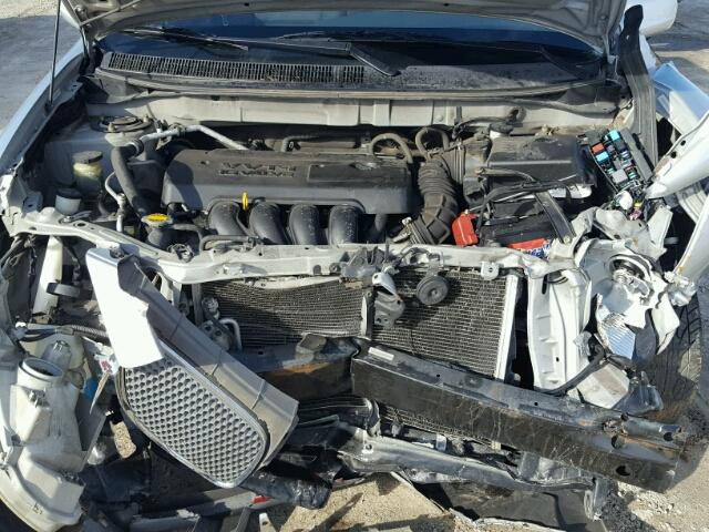 5Y2SL65866Z416284 - 2006 PONTIAC VIBE SILVER photo 7