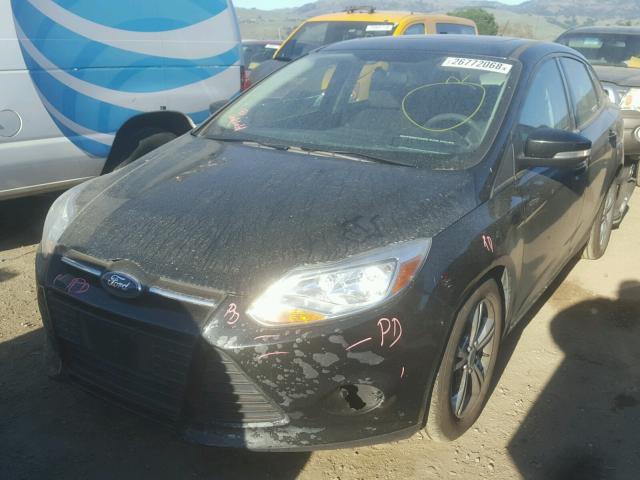 1FADP3F29EL249092 - 2014 FORD FOCUS SE BLACK photo 2