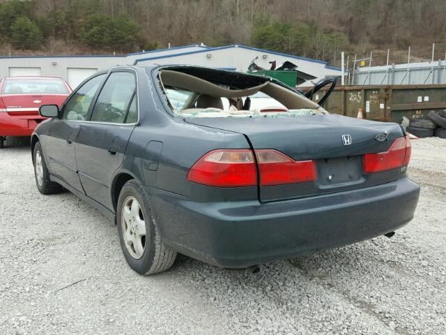 1HGCG1656WA046681 - 1998 HONDA ACCORD EX GREEN photo 3