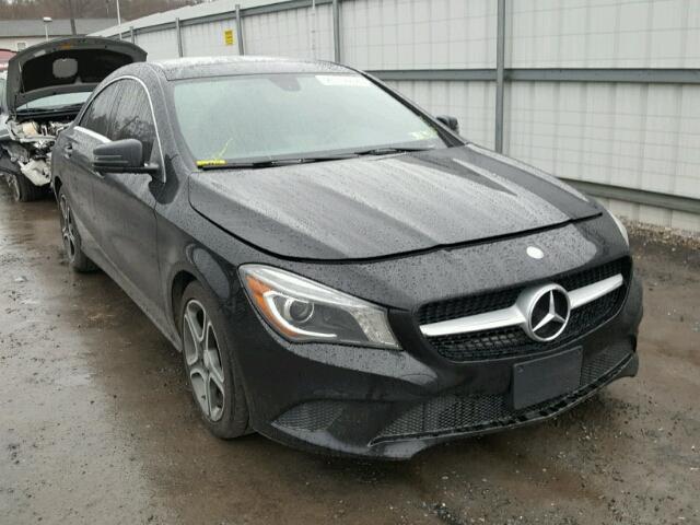 WDDSJ4EB1EN039767 - 2014 MERCEDES-BENZ CLA 250 BLACK photo 1