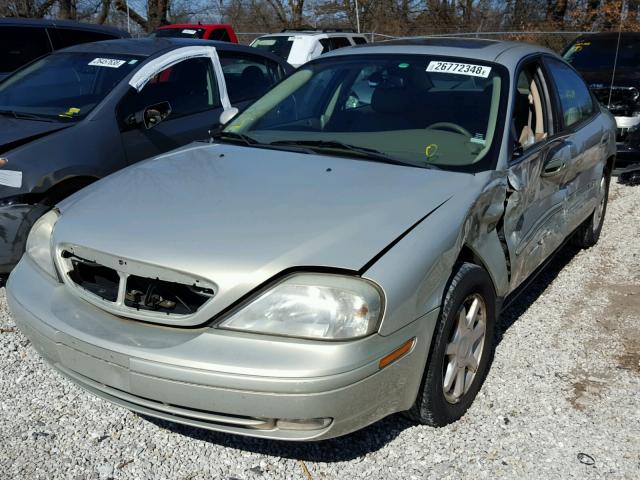 1MEHM55S03G628245 - 2003 MERCURY SABLE LS P GREEN photo 2