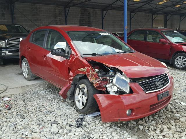 3N1AB61E09L647478 - 2009 NISSAN SENTRA 2.0 BURGUNDY photo 1