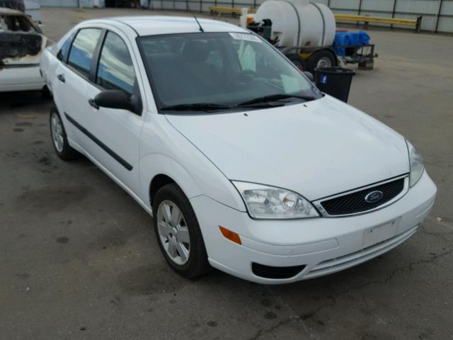 1FAFP34N26W119340 - 2006 FORD FOCUS ZX4 WHITE photo 1