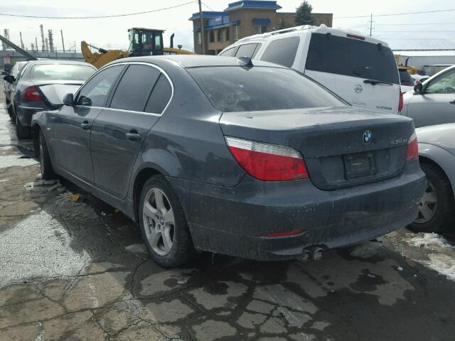 WBANV93548CZ69746 - 2008 BMW 535 XI GRAY photo 3