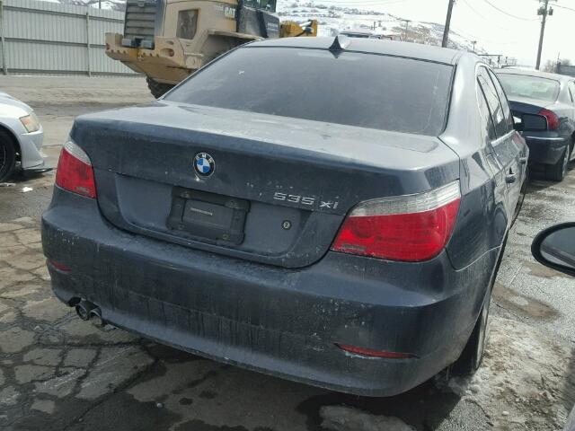 WBANV93548CZ69746 - 2008 BMW 535 XI GRAY photo 4