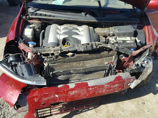 KNDMB233076182884 - 2007 KIA SEDONA EX RED photo 7