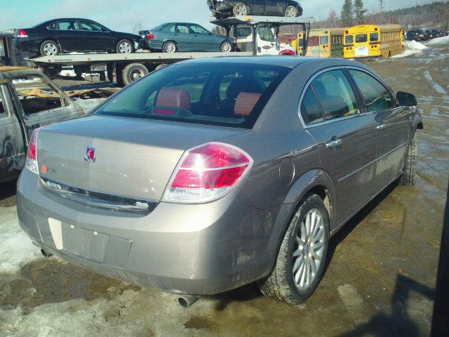 1G8ZV57768F144311 - 2008 SATURN AURA XR BROWN photo 4