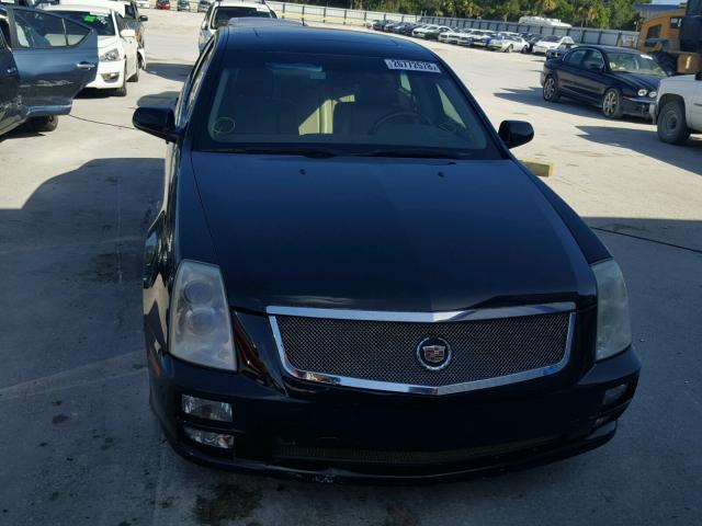 1G6DC67A260220407 - 2006 CADILLAC STS BLACK photo 9