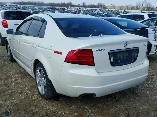 19UUA66216A045074 - 2006 ACURA 3.2TL WHITE photo 3