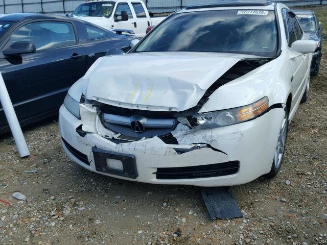 19UUA66216A045074 - 2006 ACURA 3.2TL WHITE photo 9