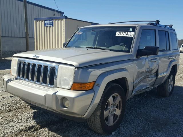 1J8HH58N66C359832 - 2006 JEEP COMMANDER GRAY photo 2