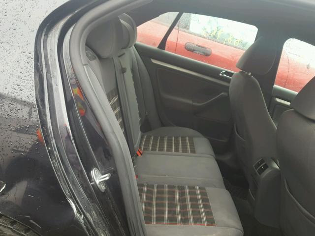 3VWDA71K69M071654 - 2009 VOLKSWAGEN GLI შავი ფოტო 6