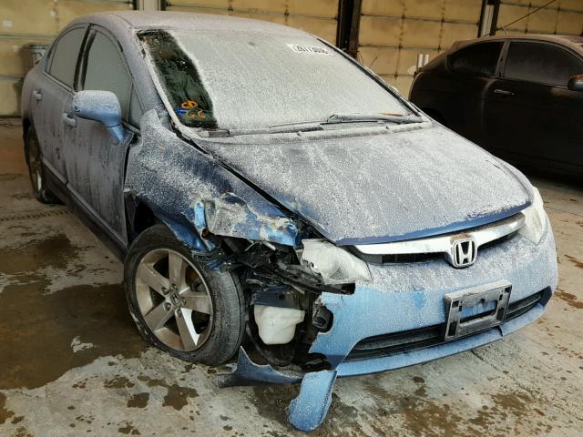 1HGFA16836L013165 - 2006 HONDA CIVIC EX Mavi foto 1