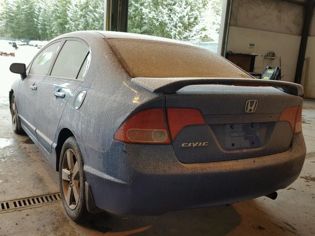 1HGFA16836L013165 - 2006 HONDA CIVIC EX Mavi foto 3