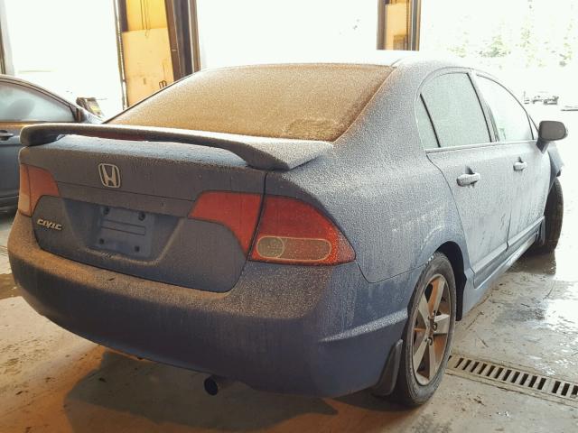 1HGFA16836L013165 - 2006 HONDA CIVIC EX Mavi foto 4