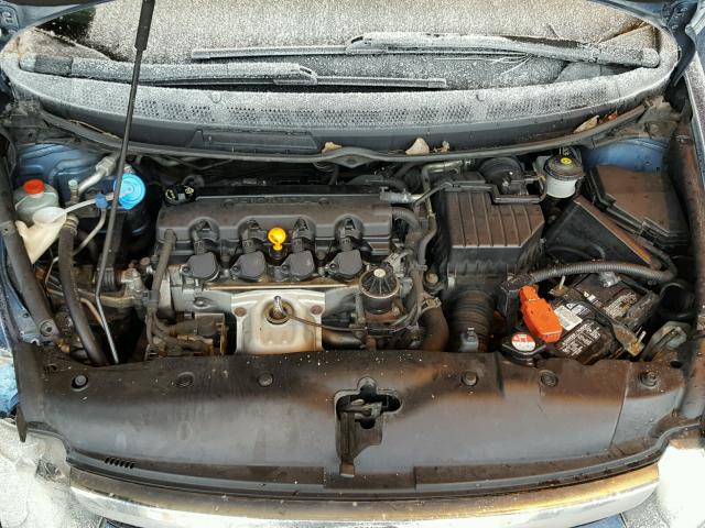 1HGFA16836L013165 - 2006 HONDA CIVIC EX Mavi foto 7