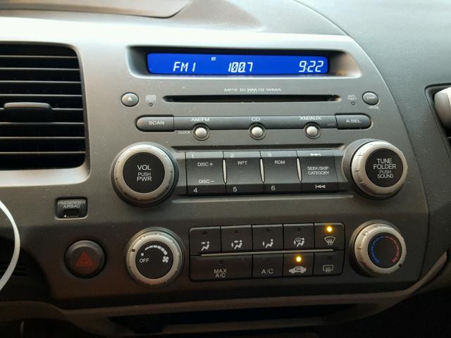 1HGFA16836L013165 - 2006 HONDA CIVIC EX Mavi foto 9