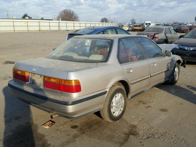 JHMCB7654MC063060 - 1991 HONDA ACCORD LX TAN photo 4