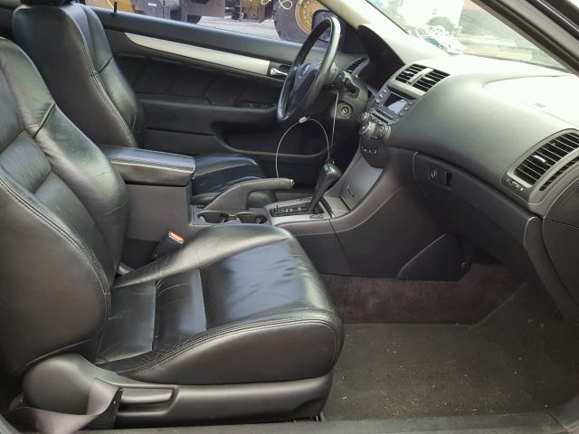 1HGCM82603A006740 - 2003 HONDA ACCORD EX GRAY photo 5