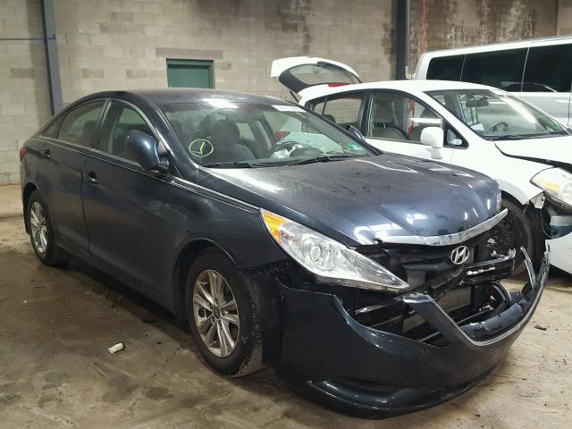 5NPEB4AC9BH102208 - 2011 HYUNDAI SONATA GLS BLUE photo 1