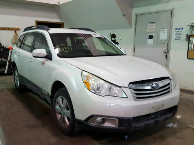 4S4BRCAC2C3226371 - 2012 SUBARU OUTBACK 2. WHITE photo 1